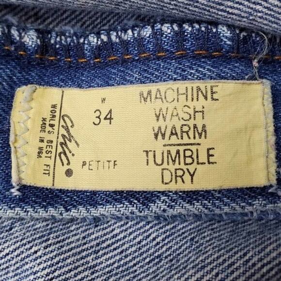 Vintage USA High Rise Mom Jeans By Chic - Picture 9 of 10